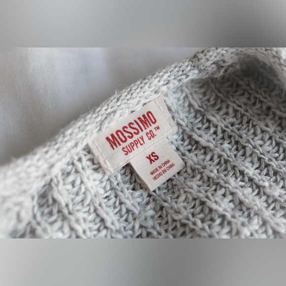 Mossimo Gray Knit Cardigan - Picture 6 of 8